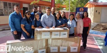 FODEN entrega equipamiento de iluminación al CAM 50 de Mazatlán