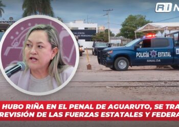 No hubo riña en el penal de Aguaruto, se trató de una revisión de las fuerzas estatales y federales: SSP