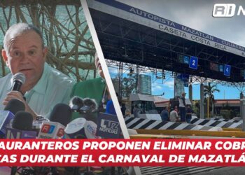 Restauranteros proponen eliminar cobro de casetas durante el Carnaval de Mazatlán 2025