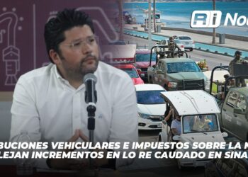 Contribuciones vehiculares e impuestos sobre la nómina reflejan incrementos en lo recaudado en Sinaloa