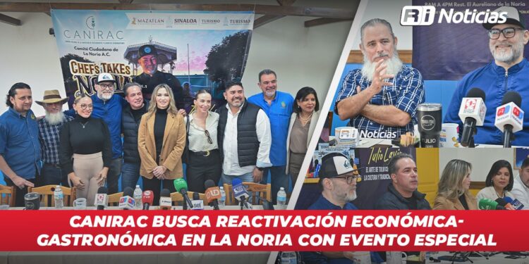 Canirac busca reactivación económica-gastronómica en La Noria con evento especial