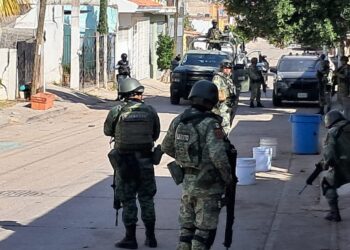 Rafaguean dos casas en la colonia 10 de mayo al sur de Culiacán