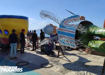 Próximo jueves arranca la colocación de Monigotes en el malecón de Mazatlán