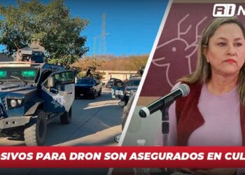 Explosivos para dron son asegurados en Culiacán