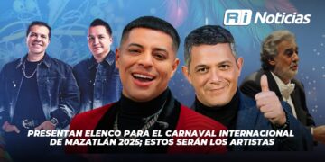 Presentan elenco para el Carnaval Internacional de Mazatlán 2025; Estos serán los artistas