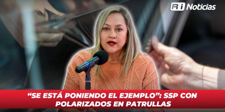 “Se está poniendo el ejemplo”: SSP con polarizados en patrullas