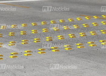 A casi dos semanas de ser inaugurada, colocan reductores “fantasmas” en Av. Insurgentes