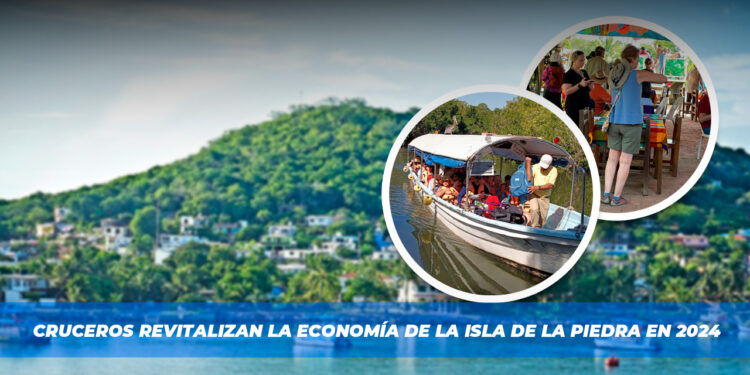 Cruceros revitalizan la economía de la Isla de la Piedra en 2024