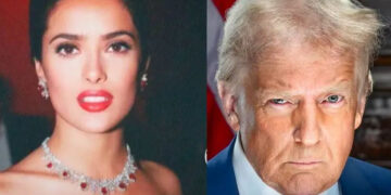 Salma Hayek revela que Donald Trump la cortejó y pudo haber sido Primera Dama de Estados Unidos