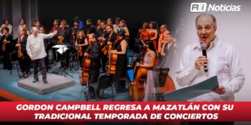 Gordon Campbell regresa a Mazatlán con su tradicional temporada de conciertos