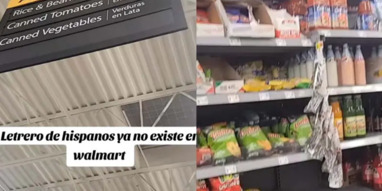Walmart retira letreros de ‘comida hispana’ tras polémica en Estados Unidos