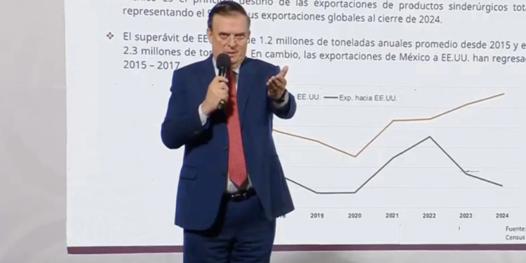 “No se justifican aranceles de EE.UU. al acero y aluminio de México, es una mala idea”: Ebrard