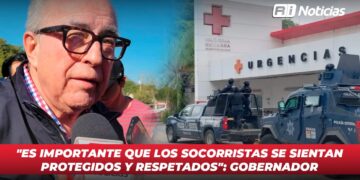 “Es importante que los socorristas se sientan protegidos y respetados”: Gobernador