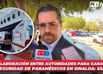 Hay colaboración entre autoridades para garantizar seguridad de paramédicos en Sinaloa: SSA
