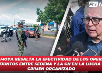 Rocha Moya resalta la efectividad de los operativos conjuntos entre SEDENA y la GN en la lucha del crimen organizado