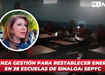 Avanza gestión para restablecer energía en 38 escuelas de Sinaloa :SEPyC