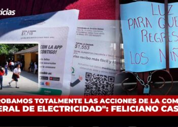 “Reprobamos totalmente las acciones de la Comisión Federal de Electricidad”: Feliciano Castro