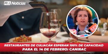 Restaurantes de Culiacán esperan 100% de capacidad para el 14 de febrero: Canirac