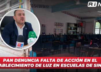 PAN denuncia falta de acción en el restablecimiento de Luz en escuelas de Sinaloa