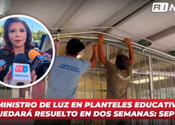 Suministro de Luz en planteles educativos quedará resuelto en dos semanas: SEPyC