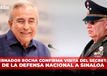 Gobernador Rocha confirma visita del Secretario de la Defensa Nacional a Sinaloa