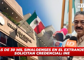 Más de 30 mil sinaloenses en el extranjero solicitan credencial: INE