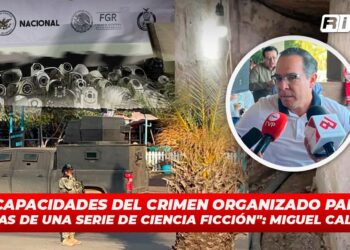 “Las capacidades del crimen organizado parecen sacadas de una serie de ciencia ficción”: Miguel Calderón