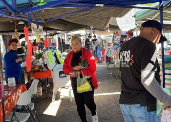 Se instala el 50% el tianguis del fraccionamiento Laurel Espino