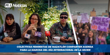 Colectivas Feministas de Mazatlán comparten la agenda para la Marcha del Día Internacional de la Mujer