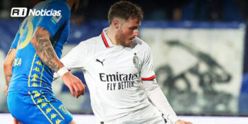 ¡Santiago Gimenez se estrena en la Serie A! Recorte y GOLAZO de zurda para hacer el segundo del Milan vs Empoli (VIDEO)