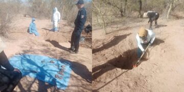 Hallan 40 osamentas en fosas clandestinas en Hermosillo