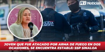 El Joven que fue atacado con arma de fuego en dos ocasiones, se encuentra estable: SSP Sinaloa