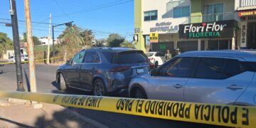 Atacan a balazos a automovilista en la colonia Rafael Buelna en Culiacán
