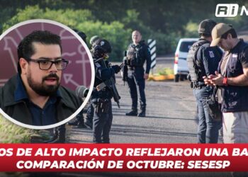 Delitos de alto impacto reflejaron una baja en comparación de octubre: SESESP