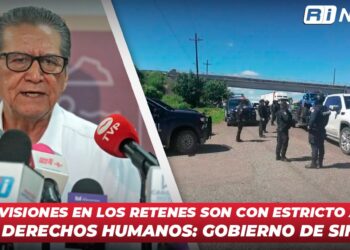 Las revisiones en los retenes son con estricto apego a los derechos humanos: Gobierno de Sinaloa