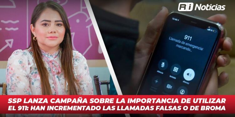 SSP Lanza campaña sobre la importancia de utilizar el 911: han incrementado las llamadas falsas o de broma