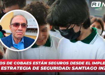 Alumnos de COBAES están seguros desde el implemento de la estrategia de seguridad: Santiago Inzunza