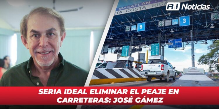 Seria ideal eliminar el peaje en carreteras: José Gámez