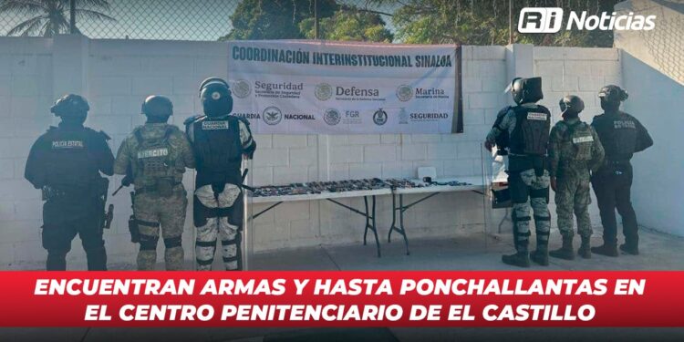 Encuentran armas y hasta ponchallantas en el Centro Penitenciario de EL Castillo