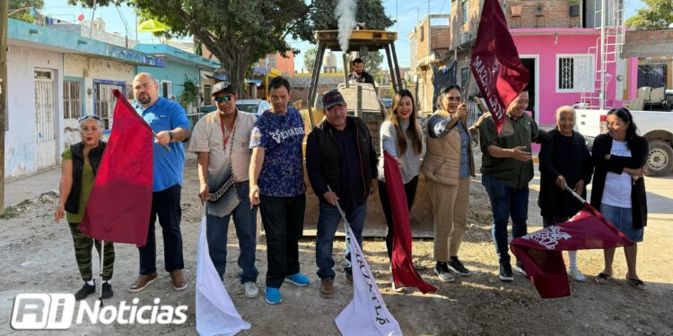 Arranca obra de pavimentación de la calle Privada de la Estrella en la Juárez; costará más de 1 mdp