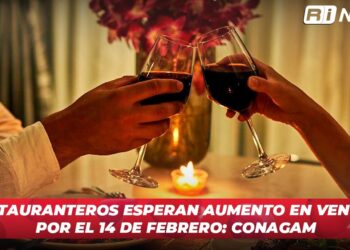 Restauranteros esperan aumento en ventas por el 14 de febrero: CONAGAM