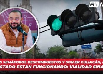 Solo dos semáforos descompuestos y son en Culiacán, el resto del Estado están funcionando: Vialidad Sinaloa