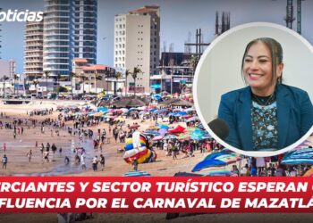Comerciantes y sector turístico esperan gran afluencia por el Carnaval de Mazatlán
