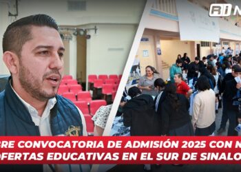 UAS abre convocatoria de admisión 2025 con nuevas ofertas educativas en el sur de Sinaloa