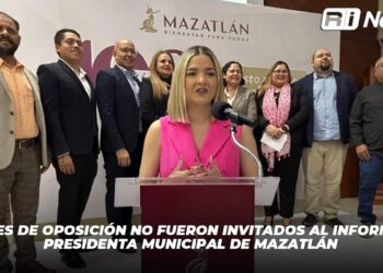 Regidores de oposición no fueron invitados al informe de la Presidenta Municipal de Mazatlán