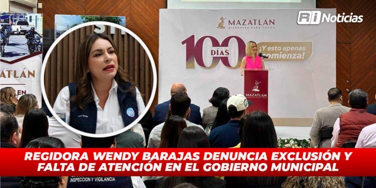 Regidora Wendy Barajas denuncia exclusión y falta de atención en el gobierno municipal