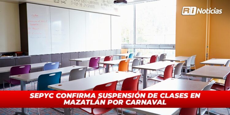 SEPYC confirma suspensión de clases en Mazatlán por Carnaval