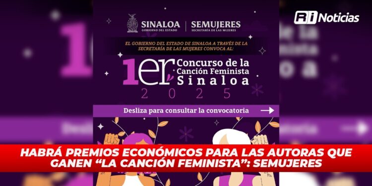 Habrá Premios económicos para las autoras que ganen “La canción feminista”: SEMUJERES