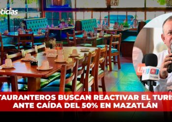 Restauranteros buscan reactivar el turismo ante caída del 50% en Mazatlán