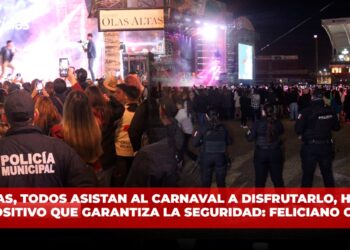 Todas, todos asistan al carnaval a disfrutarlo, hay un dispositivo que garantiza la seguridad: Feliciano Castro